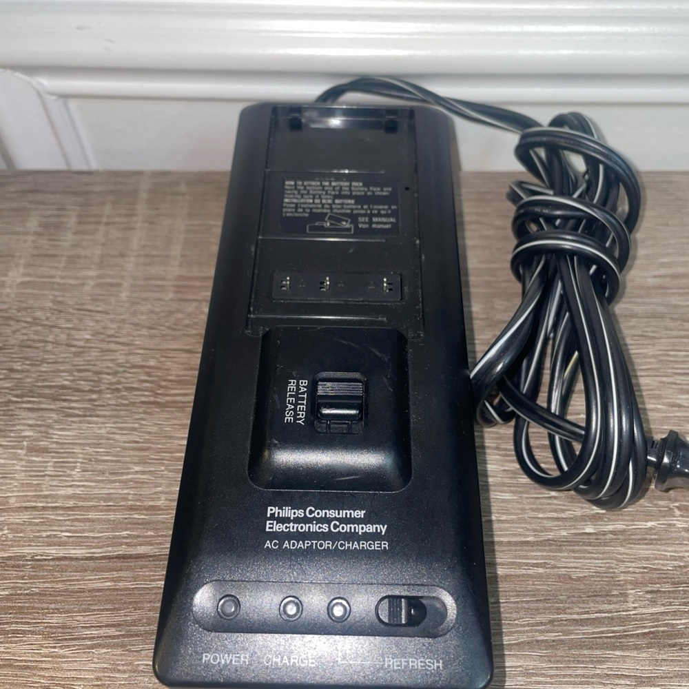 Vintage Genuine Philips Power Cord AC Adaptor Charger No.E1WA11951 Works…(#18)